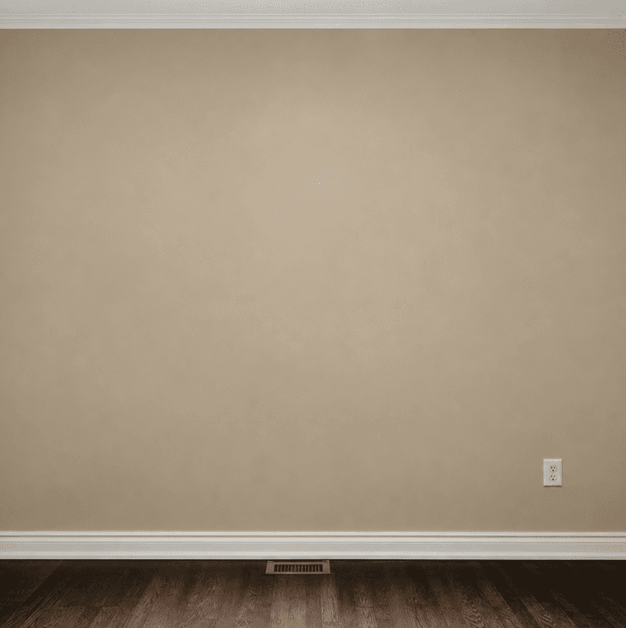 Painter applying a smooth interior finish on a wall