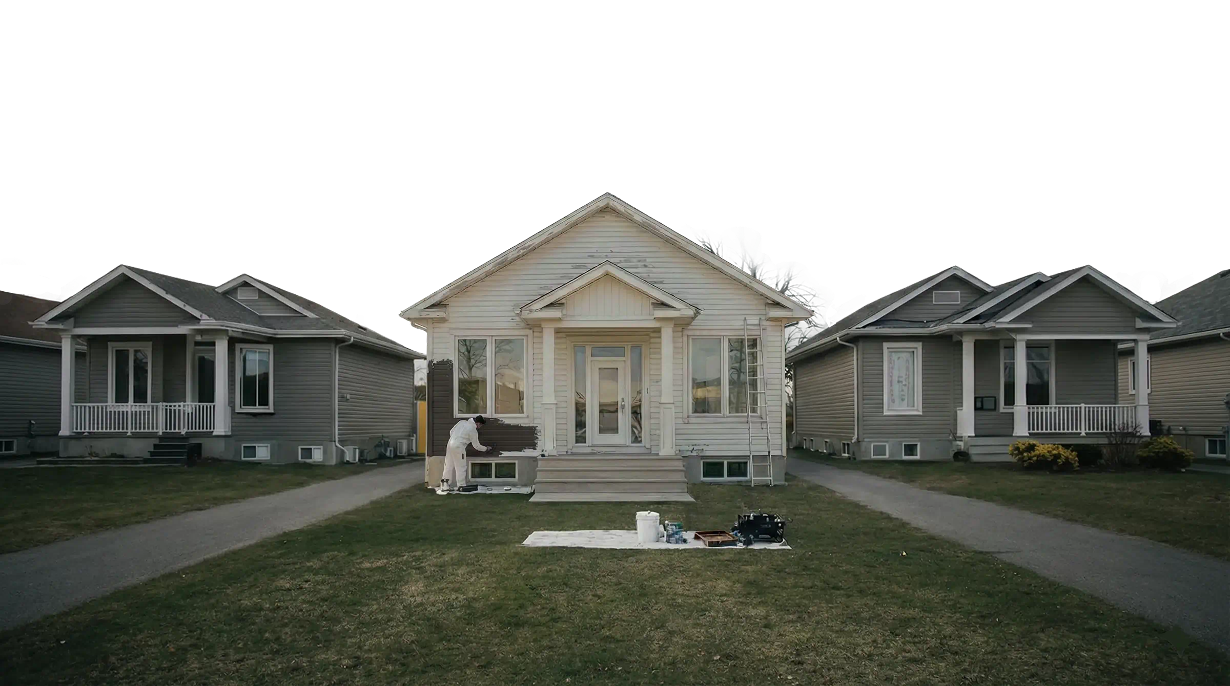 TrueTone Painting Project in daytime lighting