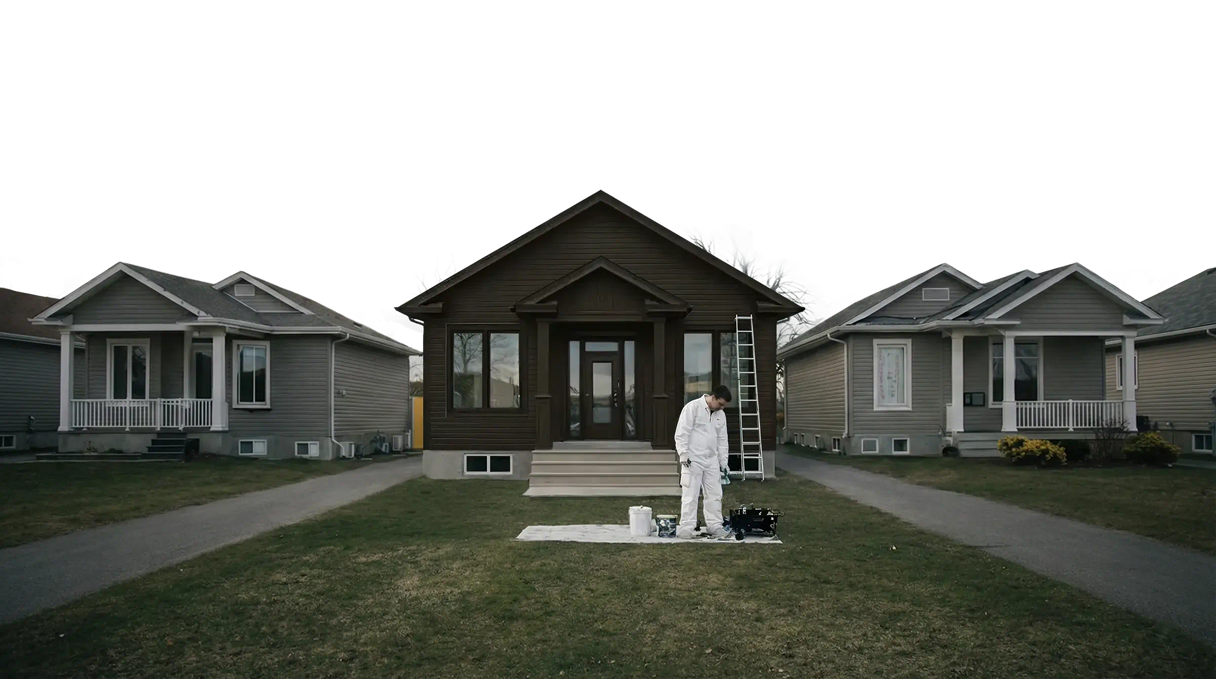 TrueTone Painting Project in noontime lighting